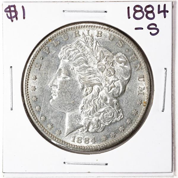 1884-S $1 Morgan Silver Dollar Coin