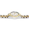 Image 6 : Rolex Ladies Two Tone White Roman Datejust Wristwatch With Rolex Box