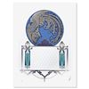 Image 1 : Erte (1892-1990) "Blue Asia" Limited Edition Serigraph on Paper
