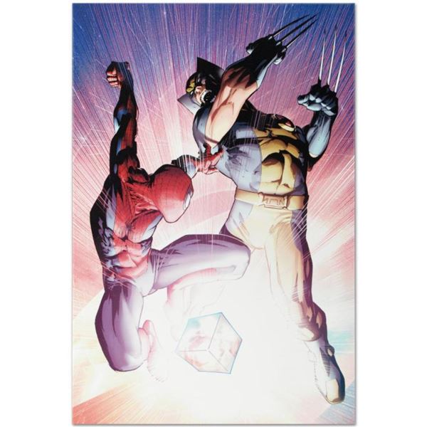 Marvel Comics "Astonishing Spider-Man & Wolverine #3" Giclee on Canvas