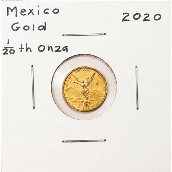 2020 Mexico Libertad 1/20 oz Gold Coin