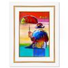 Image 1 : Peter Max "Umbrella Man" Original Mixed Media on Paper