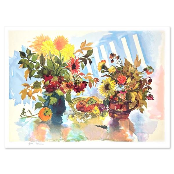 Zina Roitman Limited Edition Serigraph On Paper