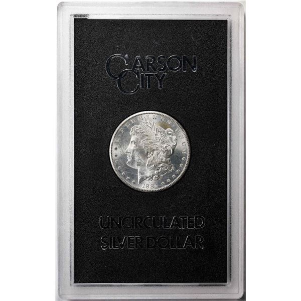 1884-CC $1 Morgan Silver Dollar Coin GSA Hoard Uncirculated