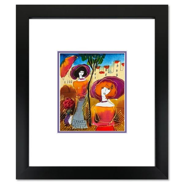 Moshe Leider Original Mixed Media on Paper