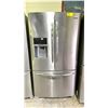 Image 1 : FRIGIDAIRE GALLERY STAINLESS STEEL FRENCH DOOR FRIDGE WITH ROLL OUT FREEZER AND WATER/ ICE