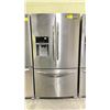 Image 1 : FRIGIDAIRE GALLERY STAINLESS STEEL FRENCH DOOR FRIDGE WITH ROLL OUT FREEZER AND WATER/ ICE