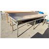 Image 2 : 2 TIER STAINLESS STEEL KITCHEN PREP TABLE 8'L X 30"W X 34.5"H
