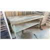 Image 2 : 2 TIER STAINLESS STEEL KITCHEN PREP TABLE 5'L X 2'W X 30"H