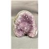 Image 1 : 4.4" X 4.3" POLISHED AMETHYST GEODE LISTED RETAIL $800.00