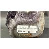 Image 4 : 4.4" X 4.3" POLISHED AMETHYST GEODE LISTED RETAIL $800.00