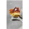 Image 2 : AMADINITE SPECIMEN AND PURPLE STONE