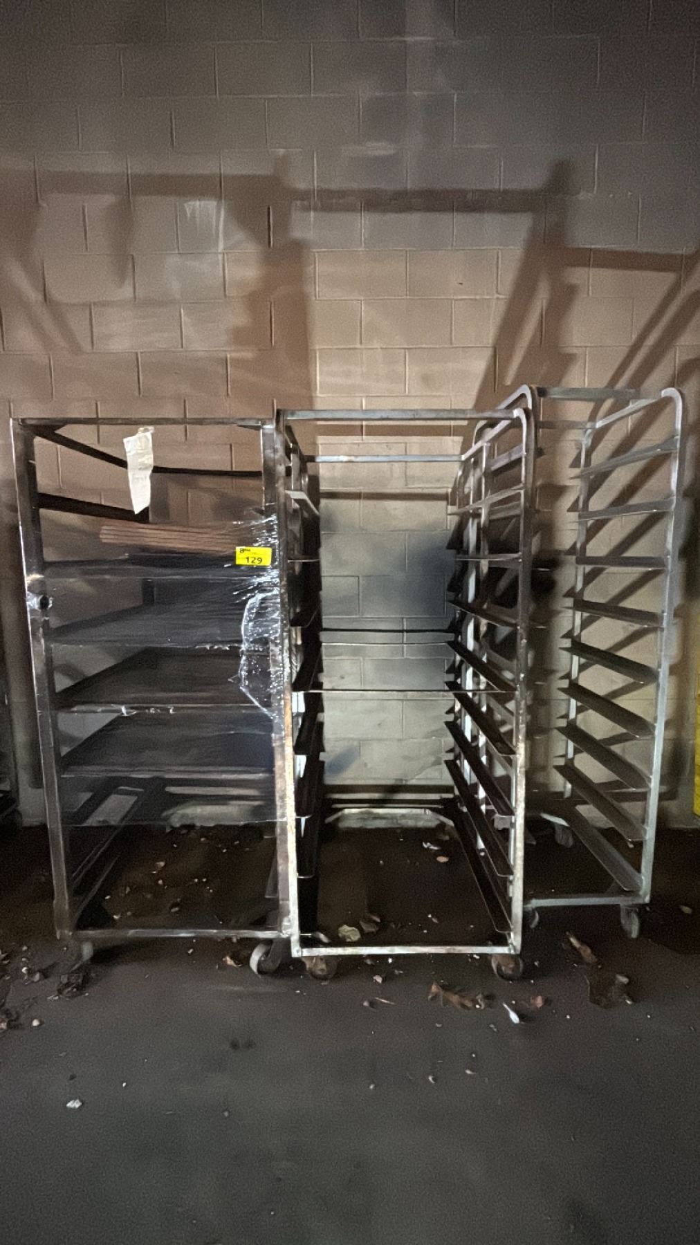 Assortment Roller Racks 3- BAKERS ROLLING RACKS ASSORTED SIZES - Able Auctions