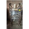 Image 2 : 3- BAKERS ROLLING RACKS ASSORTED SIZES