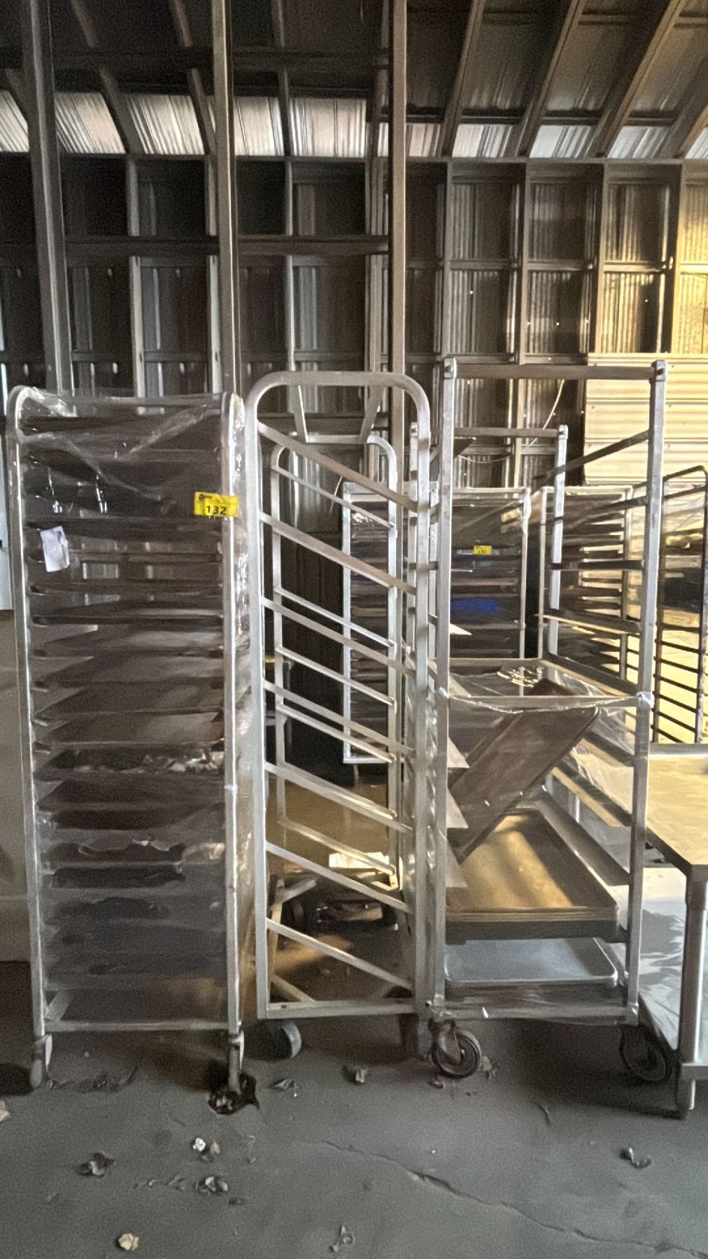 Assortment Roller Racks 3- BAKERS ROLLING RACKS ASSORTED SIZES - Able Auctions