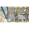 Image 2 : SET OF 4 FOLDING PATIO CHAIRS