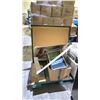Image 1 : PALLET OF LARGE MIXING WHISK, MEASURING BINS, ART FRAME AND MORE