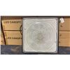 Image 2 : 6 BOXES OF LED CANOPY LIGHTS