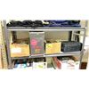 Image 1 : SHELF LOT OF ASSORTED CASSETTE TAPES, CDS AND MORE