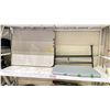 Image 1 : SHELF LOT OF FOLDING TABLES