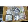 Image 3 : TRAY OF ASSORTED JEWELRY INCLUDING; NECKLACES, RINGS AND MORE