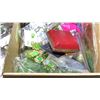 Image 2 : TRAY OF ASSORTED JEWELRY INCLUDING; NECKLACES, EARRINGS AND MORE
