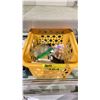 Image 1 : BIN OF ASSORTED JEWELRY INCLUDING; NECKLACES, BRACELETS AND MORE