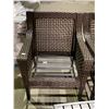 Image 2 : PATIO SET WITH 2 CHAIRS AND COFFEE TABLE