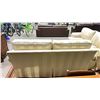 Image 7 : 2 MATCHING SOFAS CREAM STRIPING
