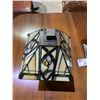 Image 5 : 2 TIFFANY INSPIRED GLASS LAMPS