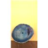 Image 2 : 4" BLUE AGATE SLICE LISTED RETAIL $450