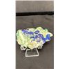 Image 2 : SILVER IRON PYRITE LISTED RETAIL $350, 3.2" AZURITE SPECIMEN LISTED RETAIL $350, ROUGH EPIDOTE