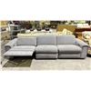 Image 1 : *TESTED WORKING* 3-PC FABRIC ELECTRIC RECLINING SOFA WITH POWER CORD