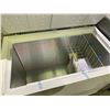 Image 2 : INSIGNIA DEEP FREEZER 44" X 25.5" X 35" *MAJOR PHYSICAL DAMAGE, UNKNOWN WORKING CONDITION*