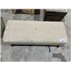 Image 2 : FABRIC BENCH
