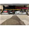 Image 1 : SHELF OF ASSORTED ITEMS INCLUDING; CRAFTSMAN MULTI-TOOL COMBO, SOLDERING GUN, PUSH BROOM & MORE