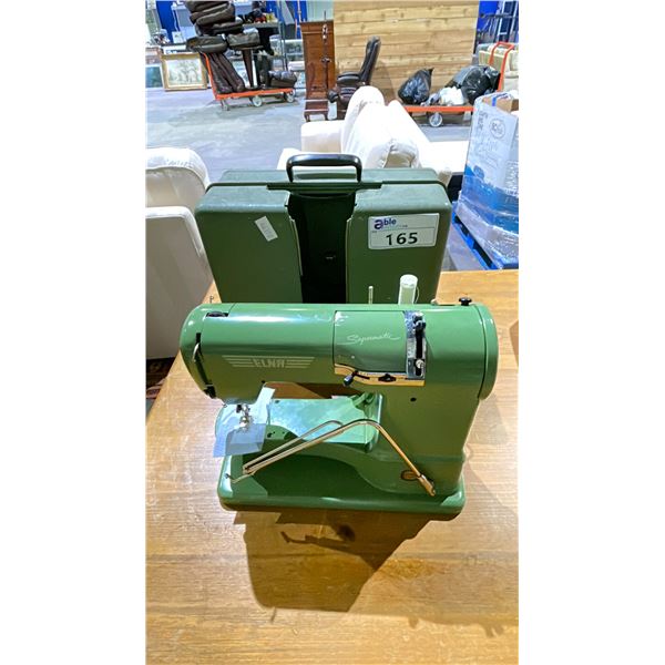 ELNA SUPERMATIC SEWING MACHINE WITH CASE