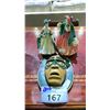 Image 1 : 2 ROYAL DOULTON FIGURINES AND MOON MASK