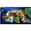 Image 2 : SHELF LOT OF ASSORTED CHRISTMAS DECOR, CHRISTMAS TREE AND MORE