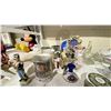 Image 8 : SHELF LOT OF ASSORTED TEA CUPS, MUGS, HOME DECOR AND MORE