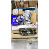 Image 1 : PALLET OF ASSORTED ITEMS INCLUDING; POWER STEERING HOSE, SHOCK ABSORBERS, AIR FILTERS & MORE