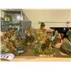 Image 3 : SHELF LOT OF NATURECRAFT CONGLETON FIGURINES