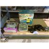 Image 3 : SHELF LOT OF HOT SHOT STEAM CLEANER, BROTHER LABEL MAKER, VINTAGE CAMERA AND MORE