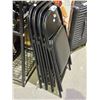 Image 2 : 4 METAL WITH CUSHION FOLDING CHAIRS