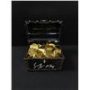 SEAN ASTIN SIGNED GOONIE TREASURE CHEST AND COINS (WWOC COA)