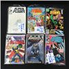 Image 1 : LOT OF 6 COMICS VARIOUS TITLES (MARVEL,DC)