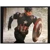 Image 1 : CHRIS EVANS SIGNED CAPTAIN AMERICA 8 X 10 (KB COA)
