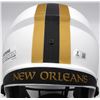 Image 4 : ALVIN KAMARA SIGNED NEW ORLEANS SAINTS LUNAR ECLIPSE HELMET (BECKETT COA)