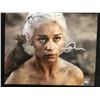 Image 1 : EMELIA CLARKE SIGNED GAME OF THRONES 8 X 10 (KB COA)