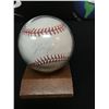 Image 1 : MIKE TROUT SIGNED BASEBALL IN DISPLAY CASE (JSA LOA)